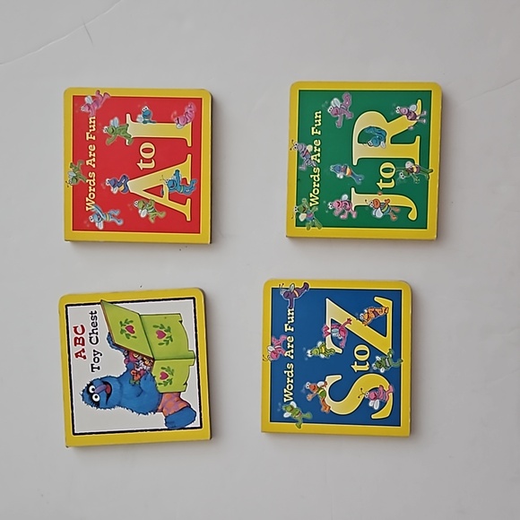 Vintage Sesame Street alphabet books - Picture 1 of 15